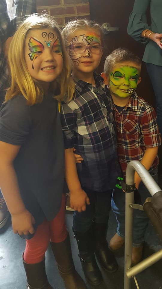 Bull Roast Kids Face Paint